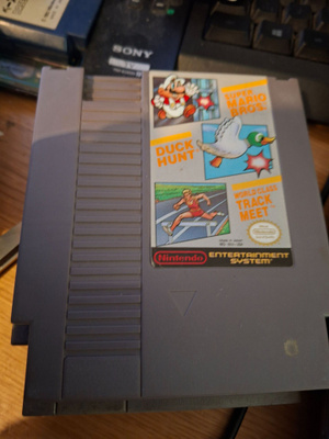 NES Super Mario/Duck Hunt/World Class Track MeetUSA