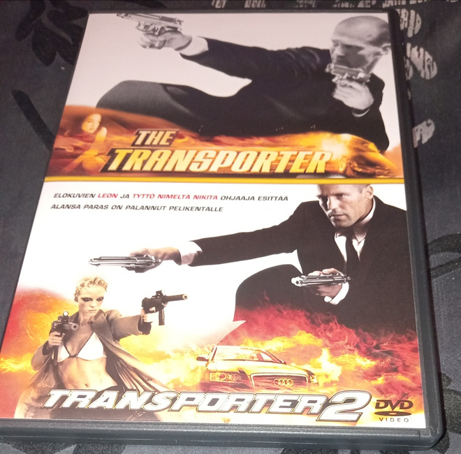 DVD TRANSPORTER Välittäjä 1 ja 2