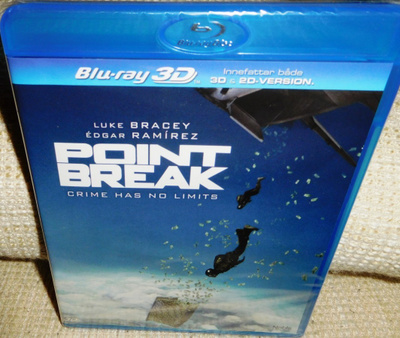 Point Break 3D (muoveissa) Blu-ray