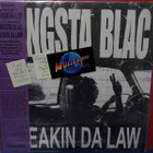 Gangsta Blac - Breakin Da Law M-/M- LP - pikkukuva 1