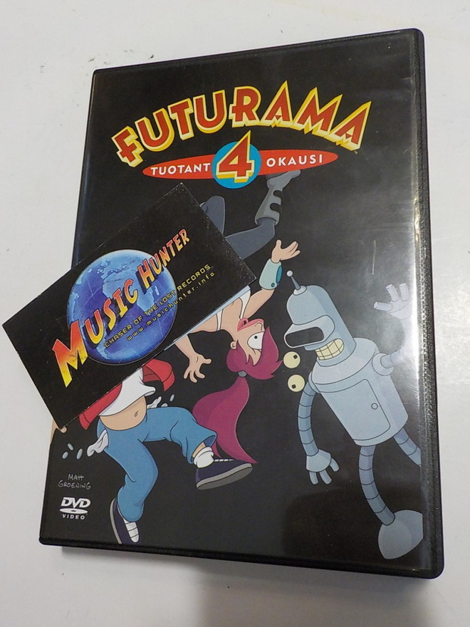 FUTURAMA 4. TUOTANTOKAUSI DVD BOKSI (W)