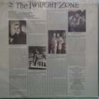 THE TWILIGHT ZONE VOL.I - MOVIE SOUNDTRACK - LP US83 M-/EX- - pikkukuva 2