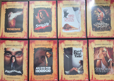DARIO ARGENTO 8 KPL -DVD