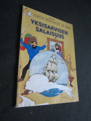 TINTIN SEIKKAILUT 16 YKSISARVISEN SALAISUUS - 1.p v 1976