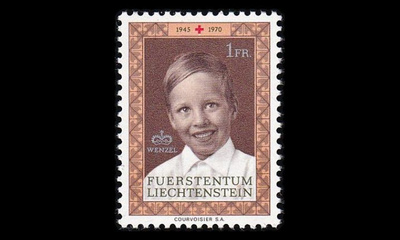 Liechtenstein 526 ** kansallinen Punainen Risti 25v (1970)