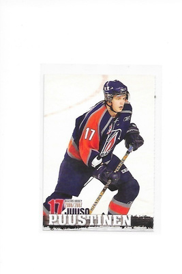 2006-07 Kamloops Blazers #17 Juuso Puustinen JYP farmi