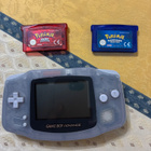 Nintendo Game Boy Advance ja Pokemon Ruby & Sapphire pelit - pikkukuva 1