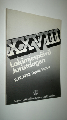 Suomen lakimiesliiton lakimiespäivien pöytäkirja 1983
