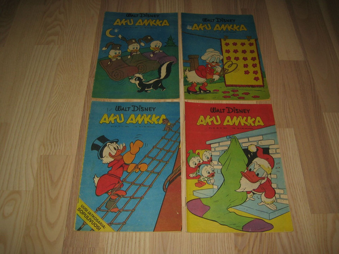 20kpl Aku Ankka Lehtiä Vuosilta 1975-1977