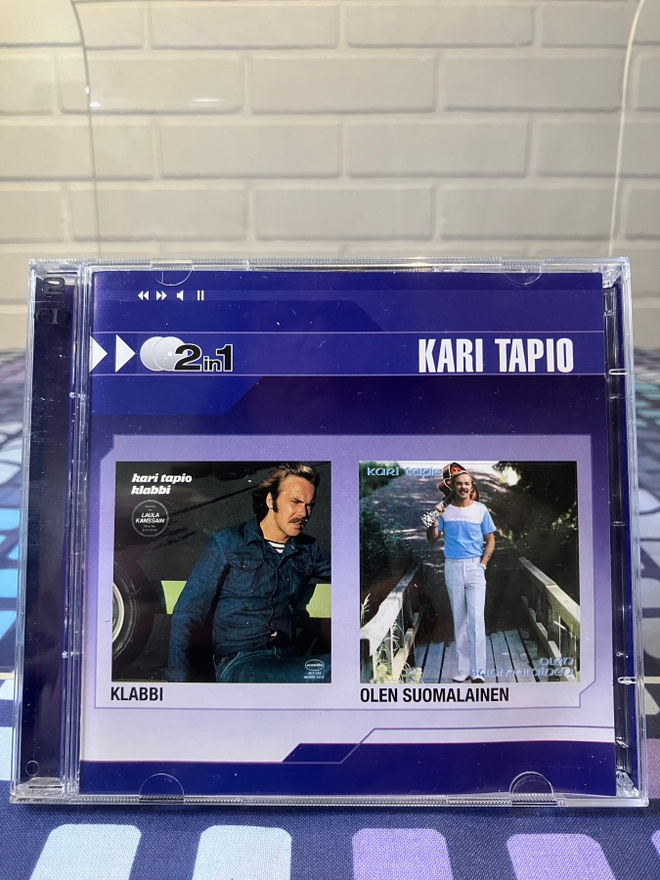 Kari Tapio - Klabbi ja Olen suomalainen cd:t