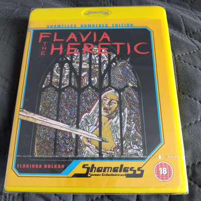 Flavia The Heretic - pahuuden luostari Blu-Ray **muoveissa**