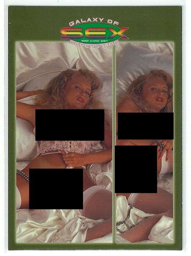 1997 Hot Shots Galaxy of Sex Superstars #25 Stephanie Rage