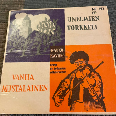 KAUKO KÄYHKÖ: Unelmien Torkkeli * Vanha musta.... * FIN 1958
