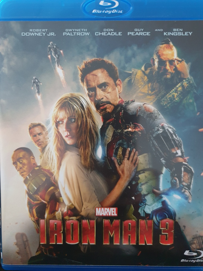 IRON MAN 3 BLU-RAY