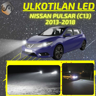 PULSAR (C13) 2013-2018 Ulkoiset LED -valot