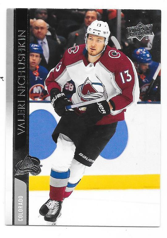 2020-21 Upper Deck #302 Valeri Nichushkin Colorado Avalanche