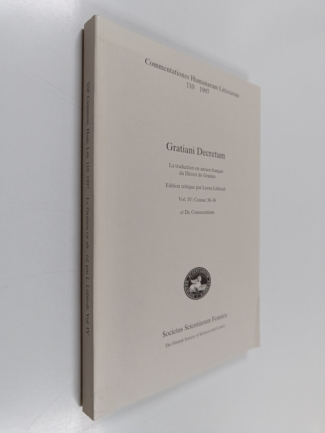 Gratianus : Gratiani Decretum : La traduction en ancien f...