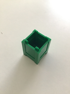 Lego vihreä laatikko