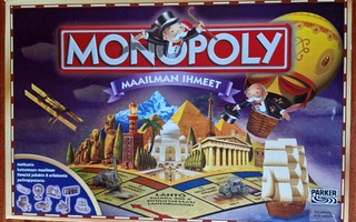 Monopoly Maailman Ihmeet Lautapeli  2004