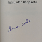 Aarne Sokka : Muistikuvia lapsuuden Karjalasta (signeerattu) - pikkukuva 3