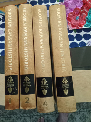 kirja Suomen kansan historia 1-5