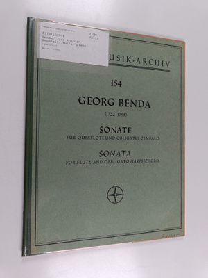 Georg Benda (1722-1795) - Sonate Fur querflöte und Obliga...