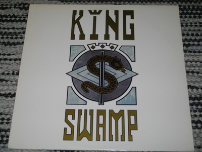 KING SWAMP - s/t - LP 1989 pop rock EX