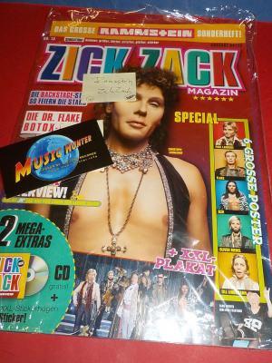 RAMMSTEIN - ZICK ZACK CDS + LEHTI + TARRA