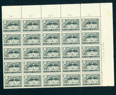 1946 PORVOON 600-VUOTISJUHLA 5 mk ** nro 20-ryhmä