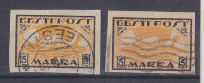 Viro 1919 LaPe 15B kaksi eri värisävyä.