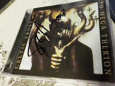 CELTIC FROST - TO MEGA THERION CD TOM NIMMARILLA UUSI