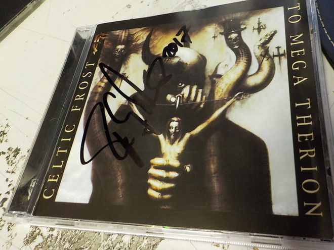 CELTIC FROST - TO MEGA THERION CD TOM NIMMARILLA UUSI