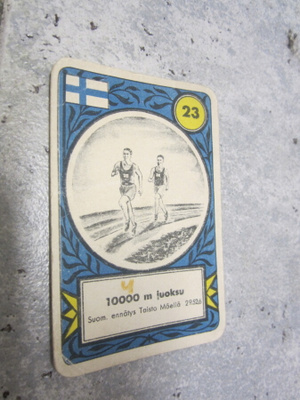 KERÄILYKORTTI BERLIININ OLYMPIALAISTA 1936