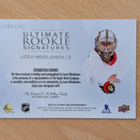 2023-24 Ultimate Leevi Merilainen Rookie Signatures #URS-LM - pikkukuva 2