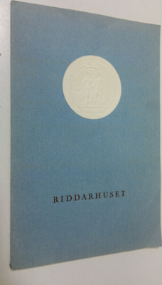 Signe Lang : Riddarhuset i Stockholm