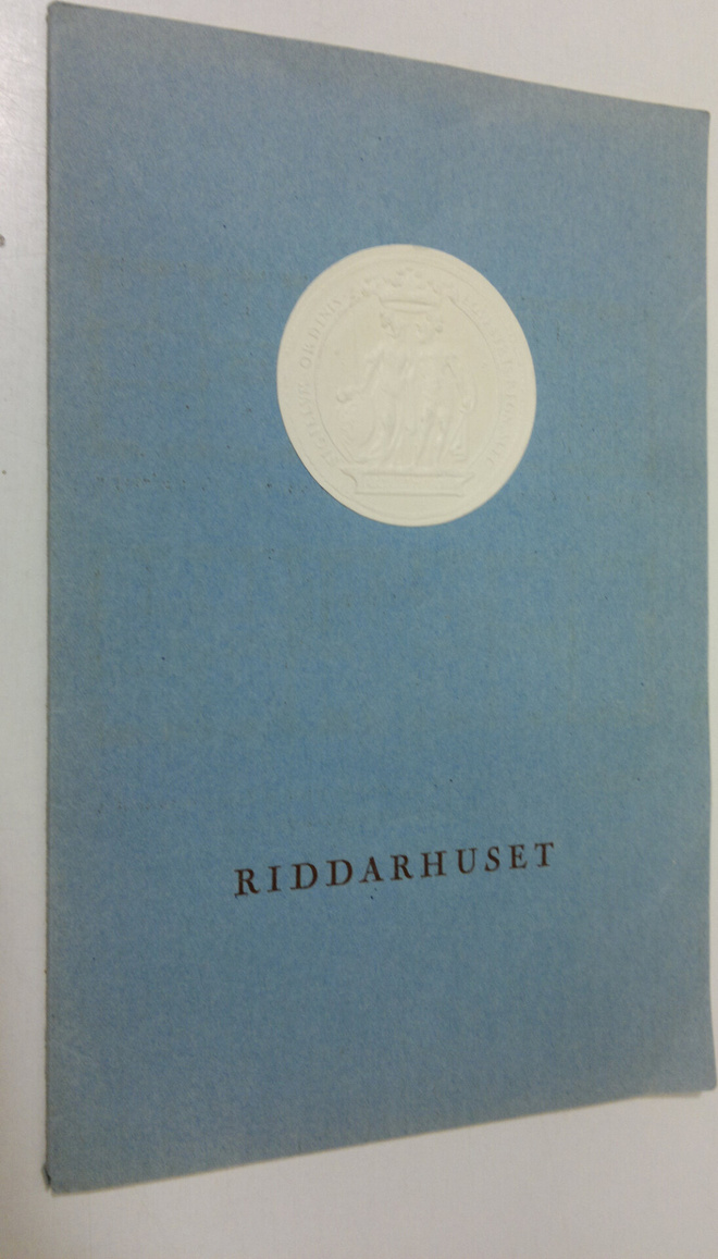 Signe Lang : Riddarhuset i Stockholm