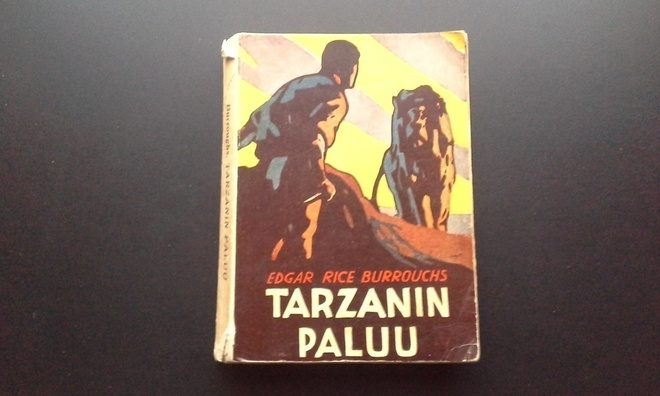 Burroughs: Tarzanin Paluu 4p 1933 Karisto 290 sivua