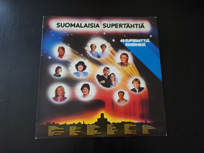 SUPERTÄHTIÄ Kake Randelin, Markku Aro, Taiska, Meiju ym.. LP
