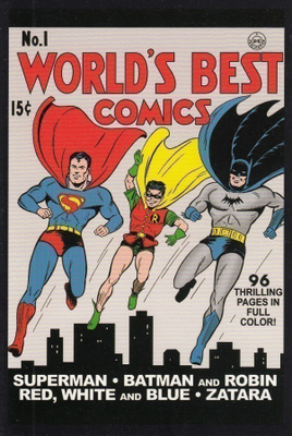 Superman, Batman, Robin (postikortti)