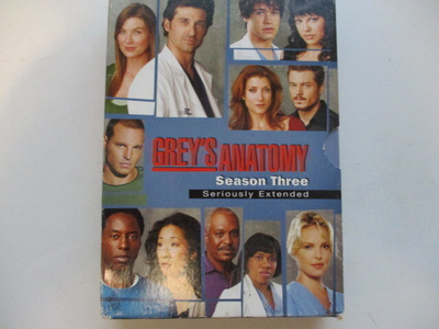 DVD GREYN ANATOMIA KAUSI 3