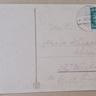 Kukkaköynnös, maisema ja kultareunat, onnittelupk, p. 1937 - pikkukuva 2