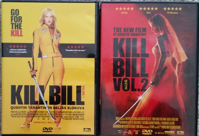 Kill Bill - 1&2 -DVD.HUIPPUKUNTO