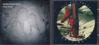 KATE BUSH The Red Shoes CD 1993 + 50 Words For Snow CD 2011