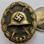 VANHA Haavoittumismerkki Natsi Saksa Legion Condor AITO - pikkukuva 1
