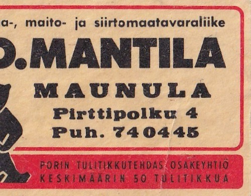 Maunula, O. Mantila   b511