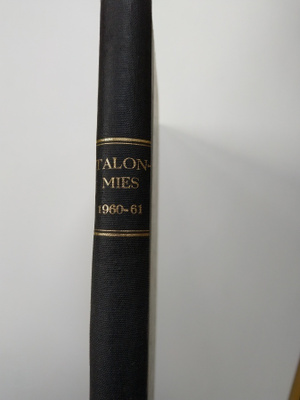 Talonmies -lehden vuosikerrat 1960 - 1961 sidottuna