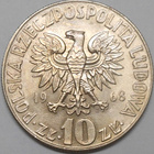 Puola. 10 zloty 1968 "Kopernik". - pikkukuva 2