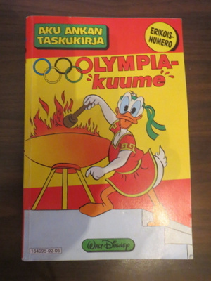 Aku Ankan taskukirja: Olympiakuume