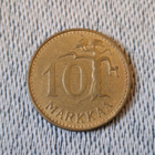 10 mk 1961 leveä 1 (=vaikeampi variantti) - pikkukuva 1