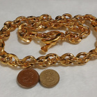 21k kullattu Kanadalainen kaulakoru Gold plated - pikkukuva 4